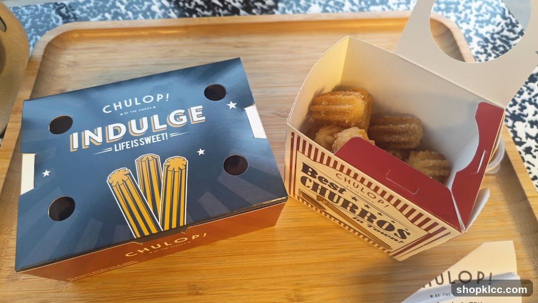 Churros in packaging