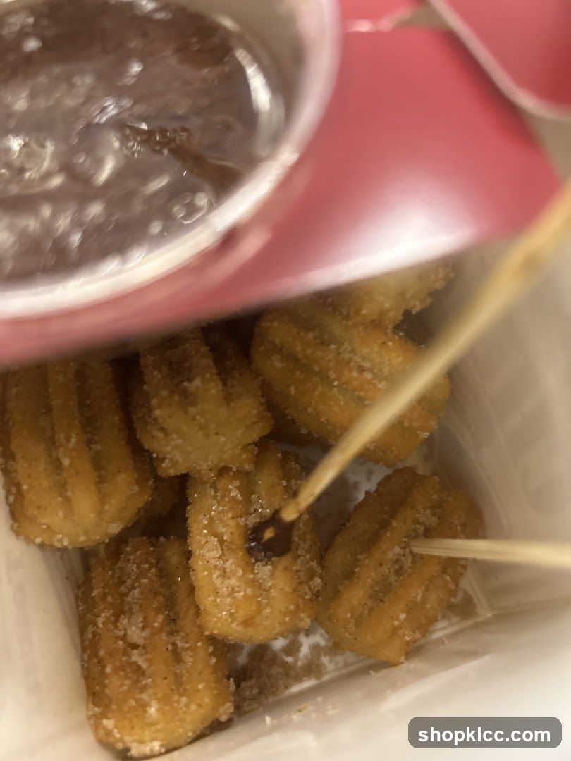Churros with Chocolate Dip
