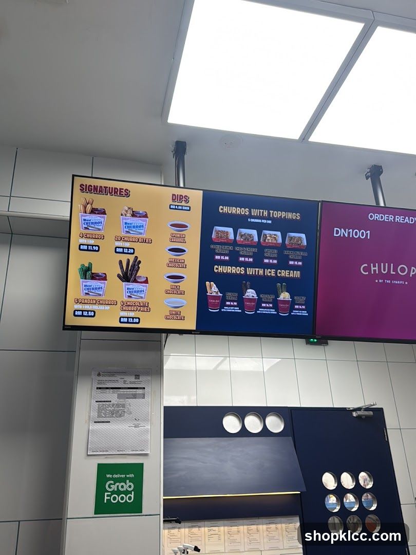 Chulop Menu