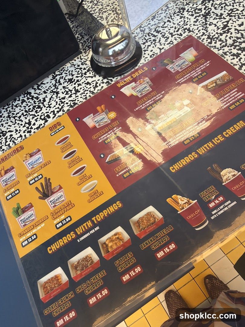 Chulopi Menu