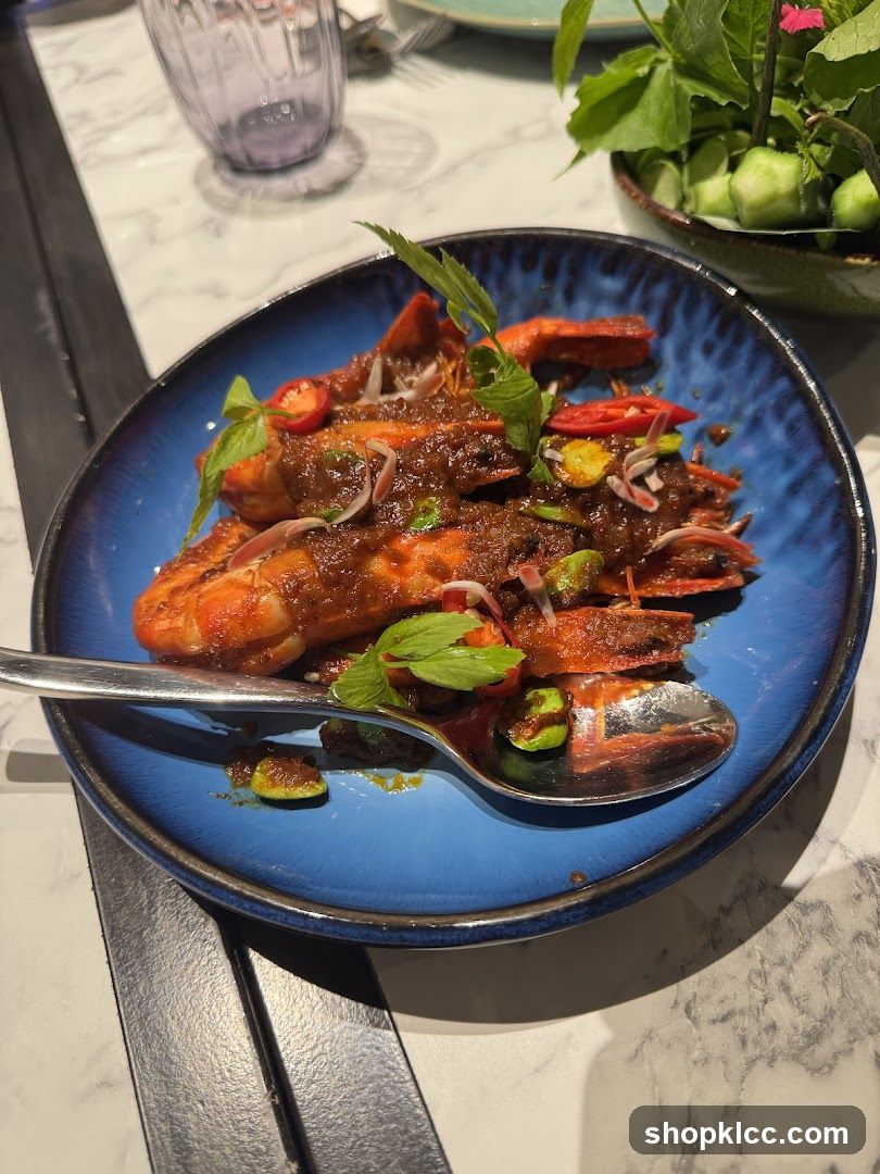 Spicy Prawn Dish