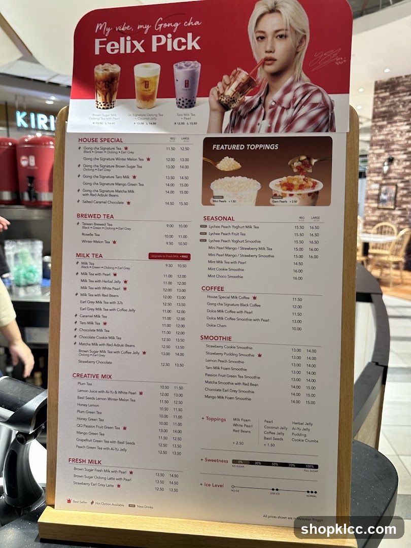 Felix Pick Menu Board