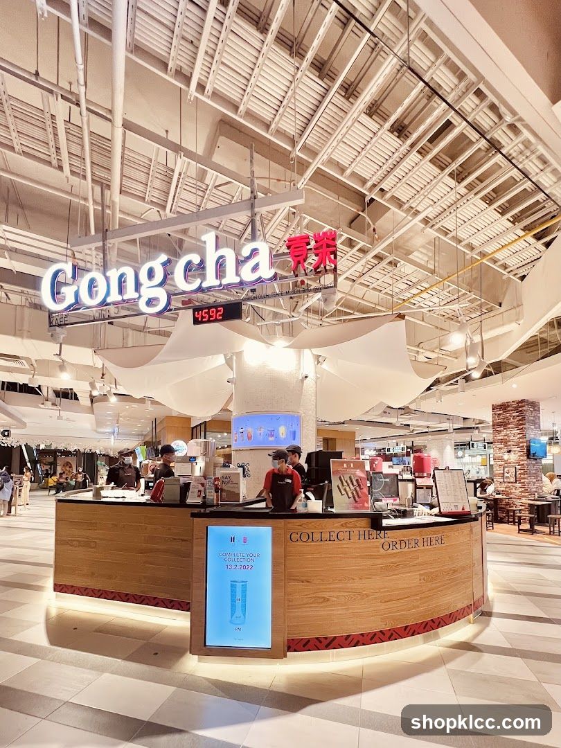 Gongcha Store Interior