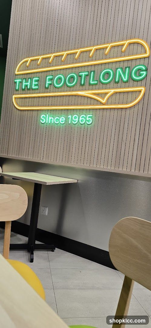 The Footlong Neon Sign