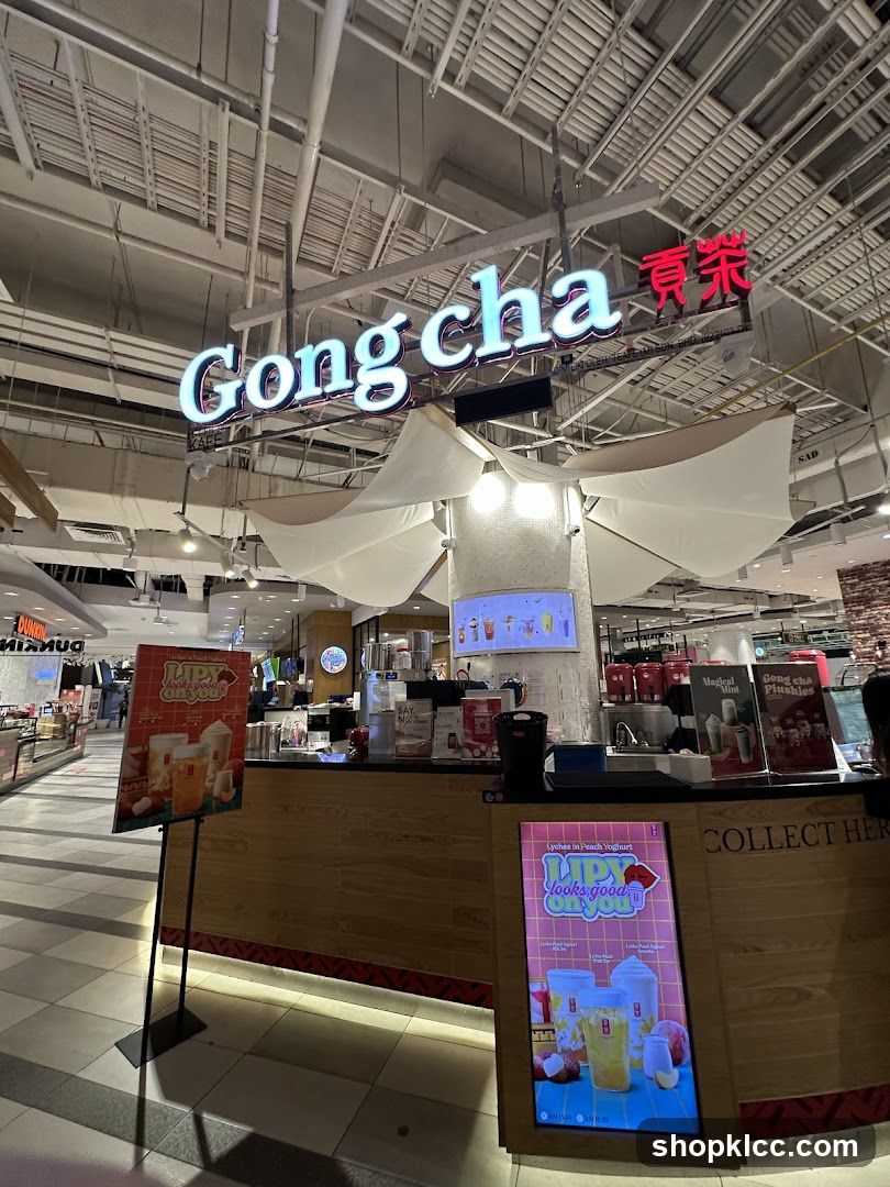 Gong cha interior view