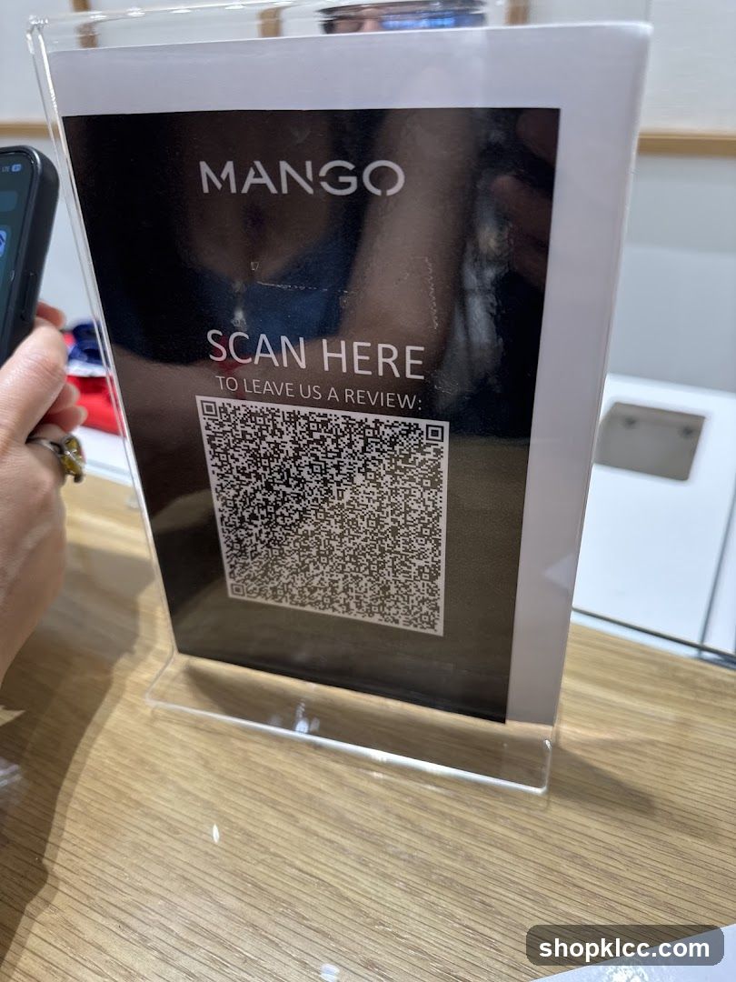 Mango Review QR Code