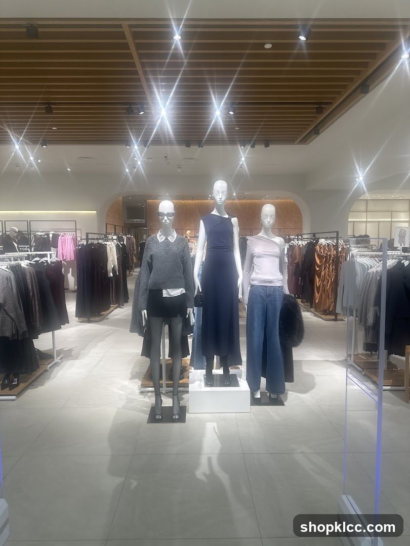 Mannequins in a Clothing Store