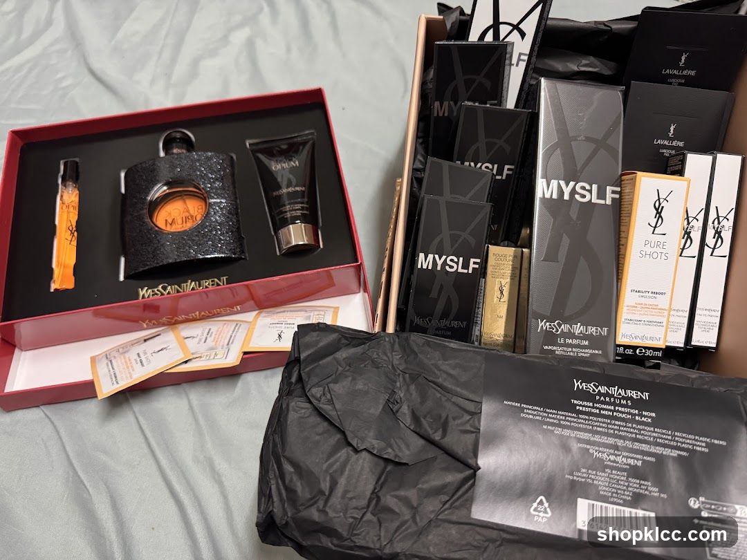 Yves Saint Laurent Fragrance and Pouch Set