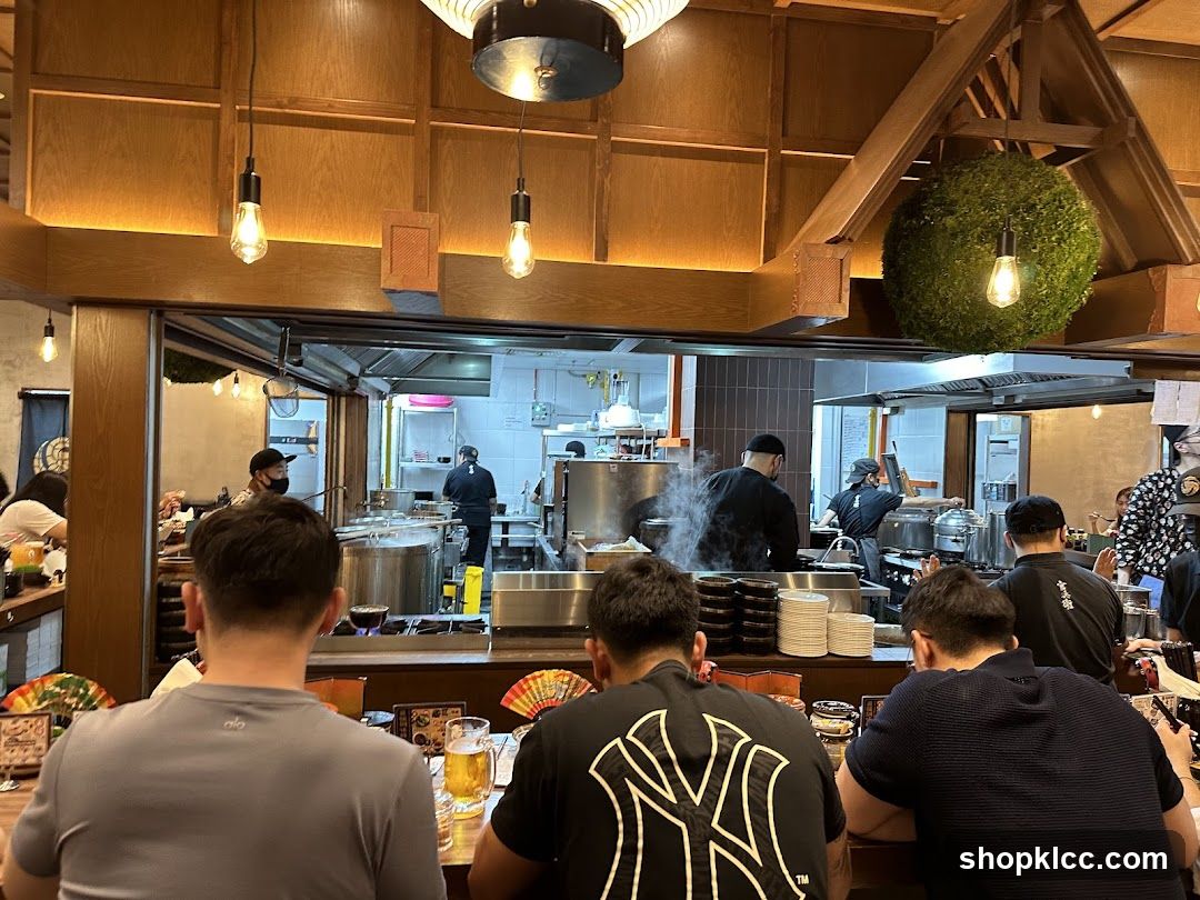 Restaurant Kitchen and Dining Area