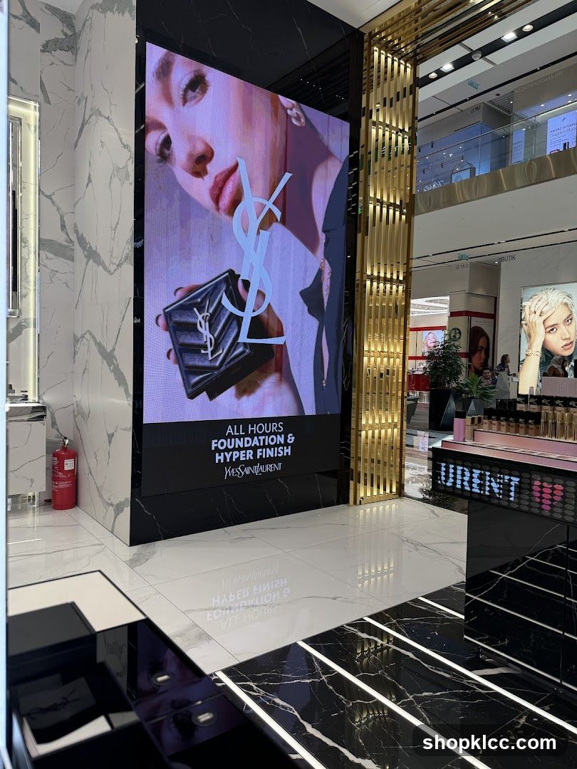 Yves Saint Laurent Foundation Advertisement