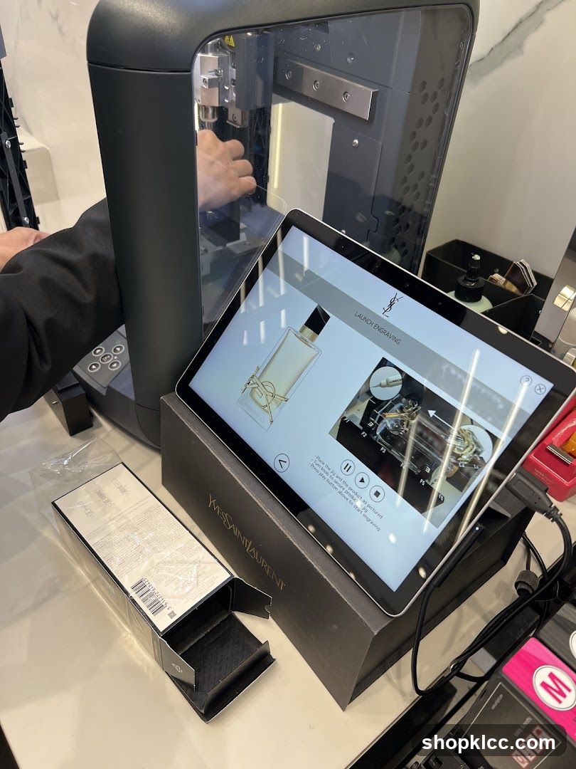 Engraving Machine with Tablet