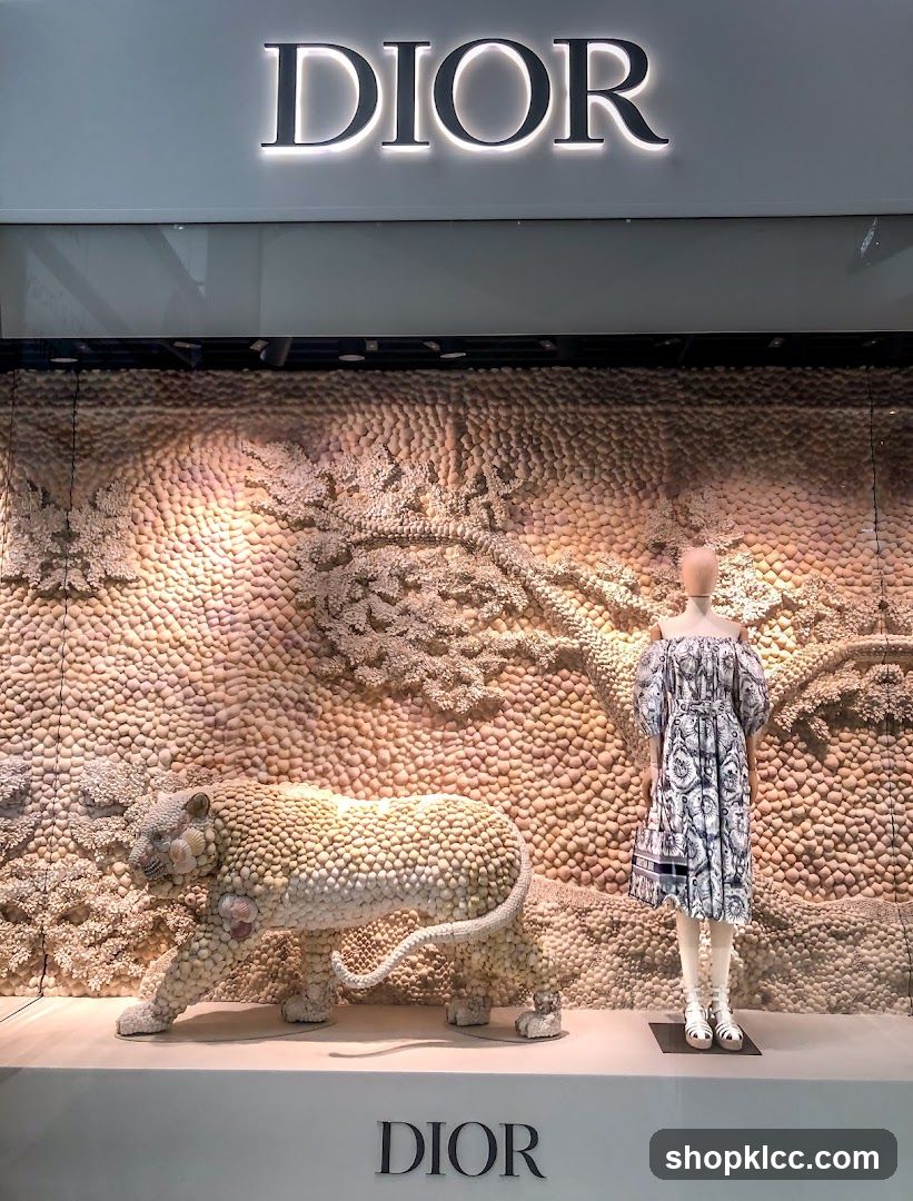 Dior Store Window Display
