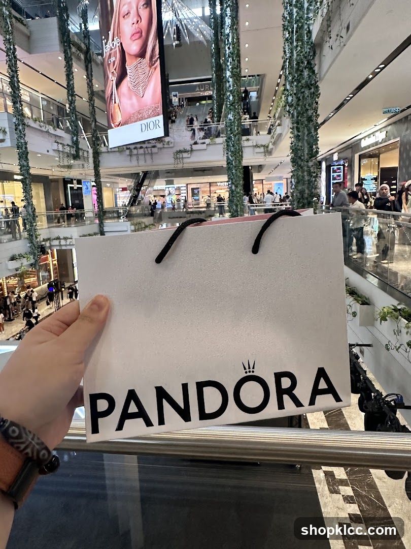 Pandora Shopping Bag in Mall