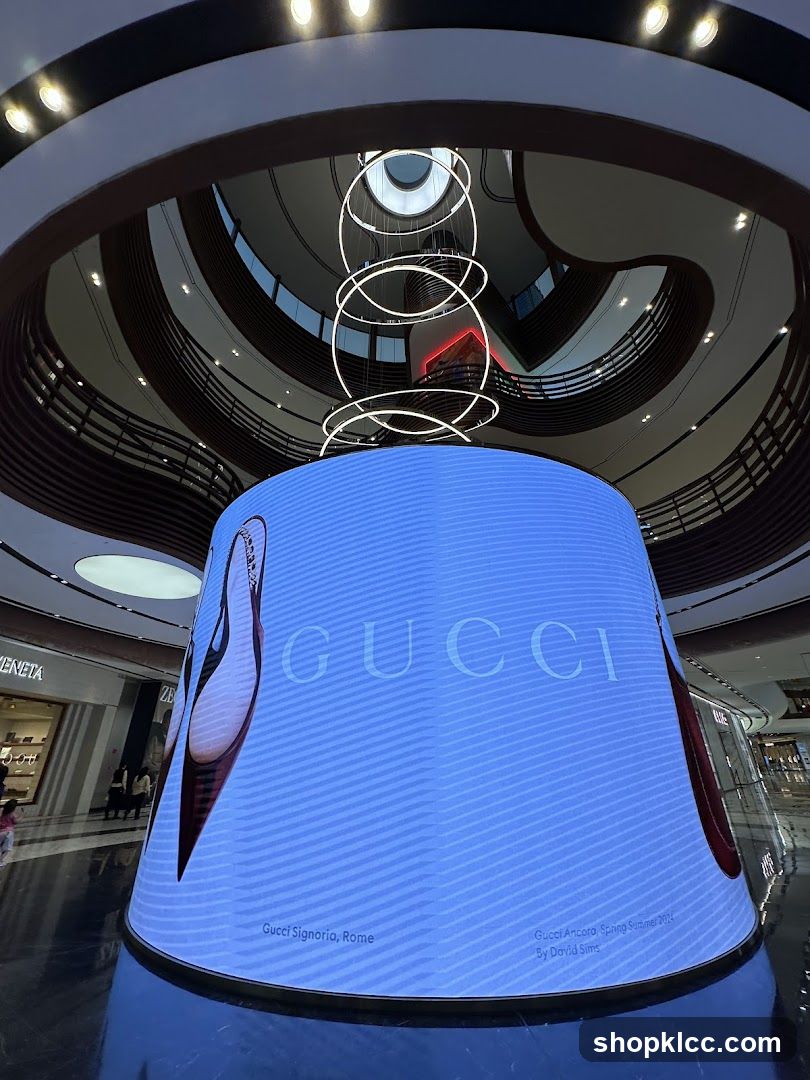 Gucci Display in Mall