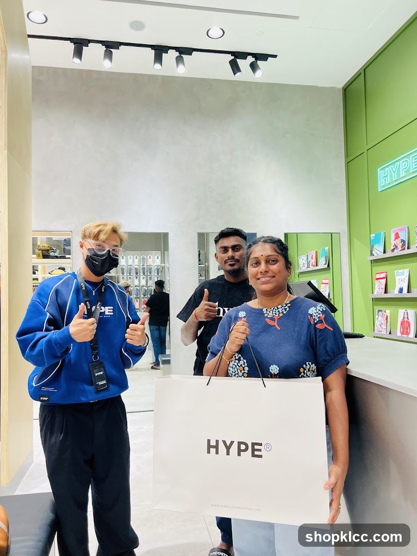 Customers with Shopping Bag