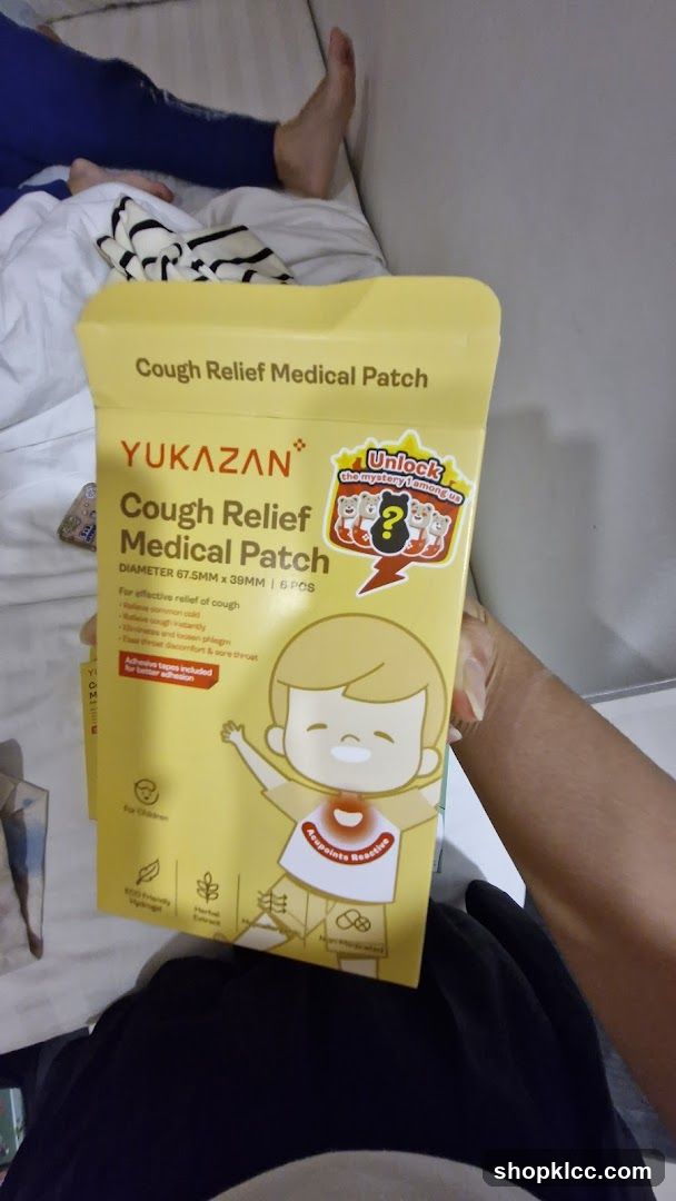 Cough Relief Medical Patch Packaging