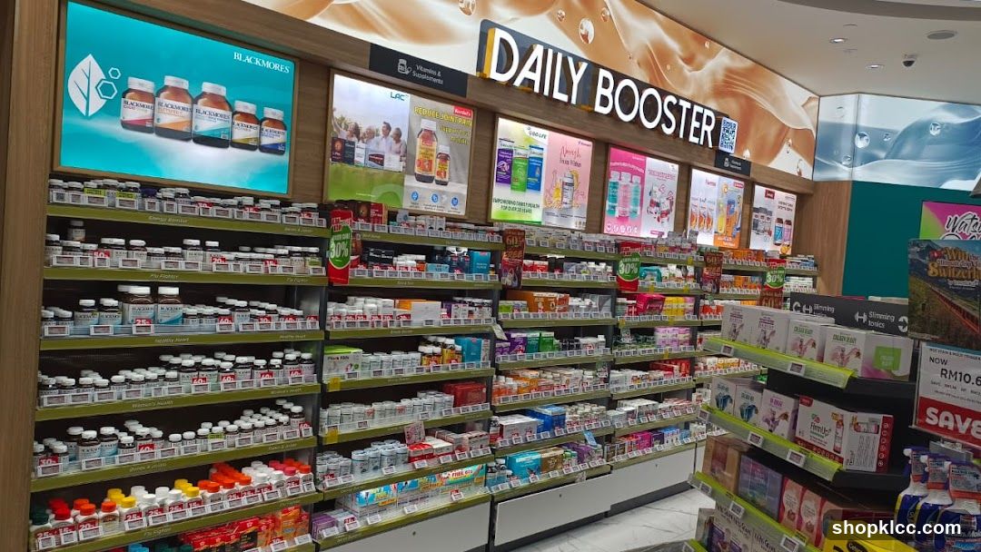 Vitamins and Supplements Aisle