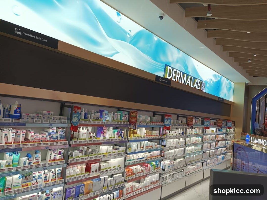 Dermalab Store Interior