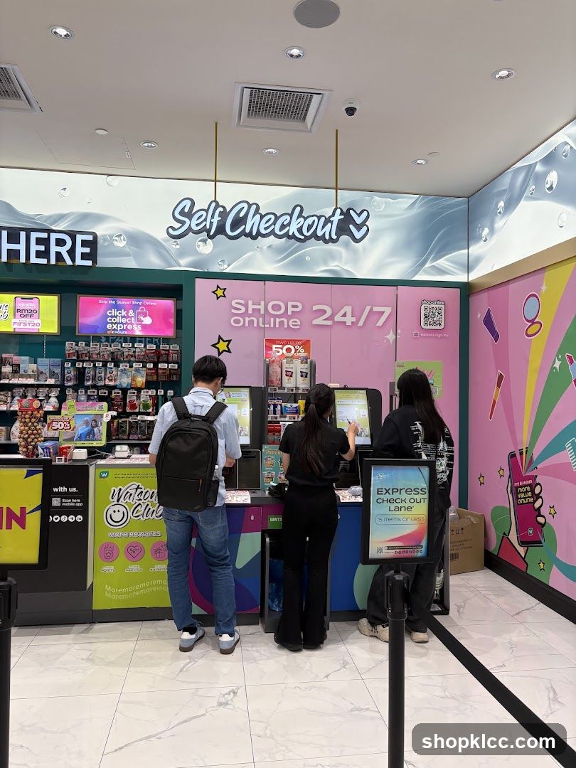 Self Checkout Area