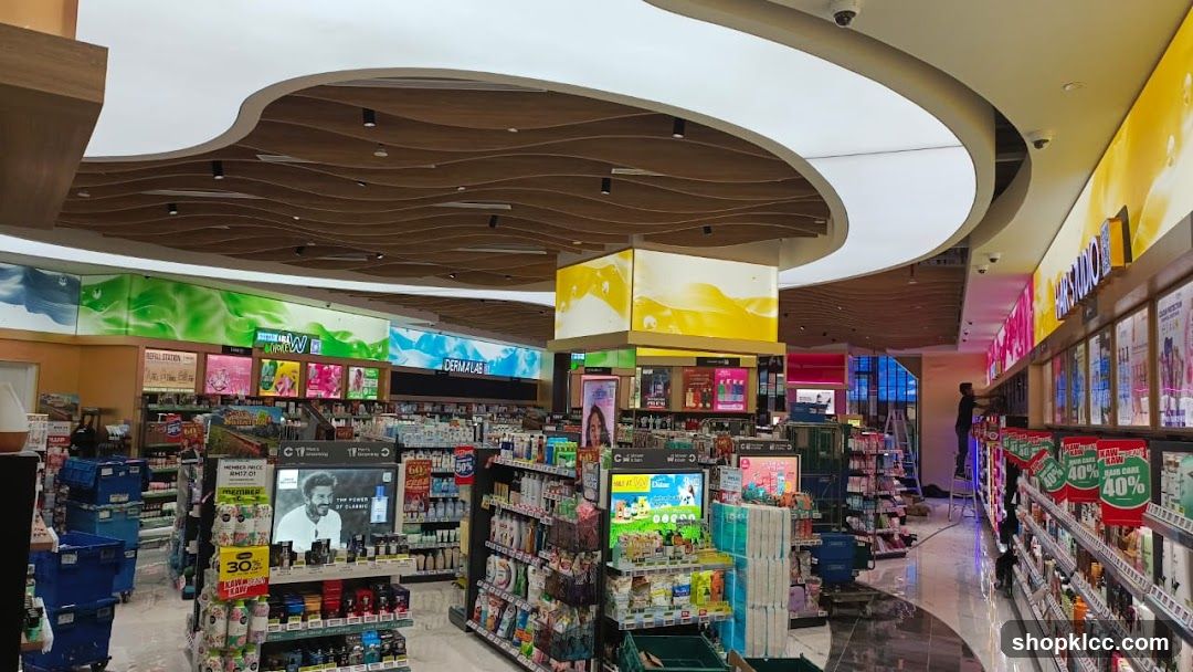 Interior of a well-lit retail store