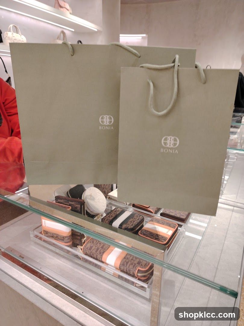 Bonia Shopping Bags and Wallets