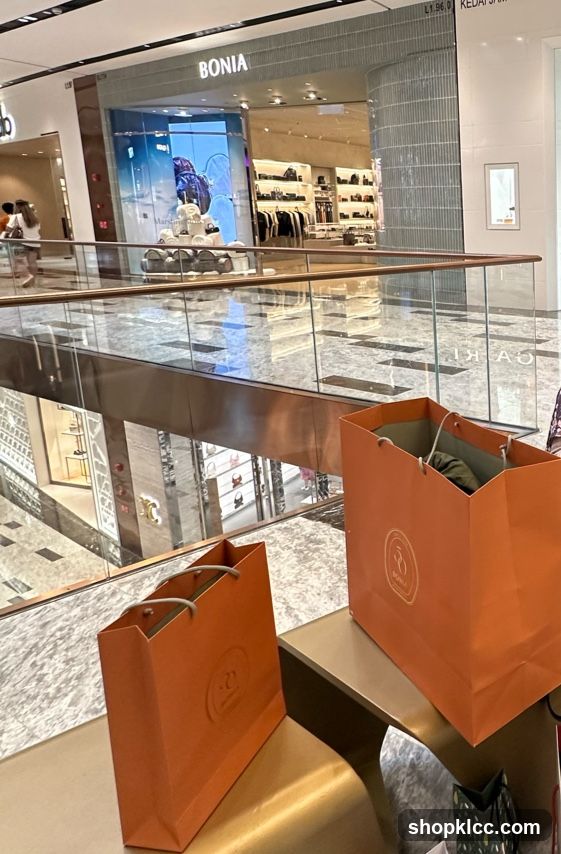 Shopping Bags in Mall