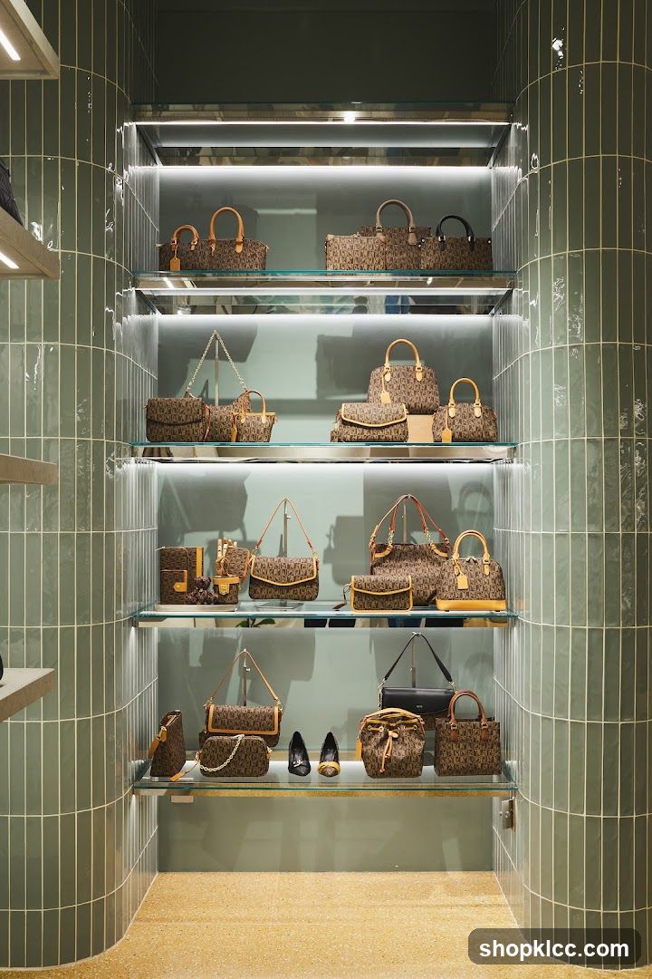 Handbags on Display