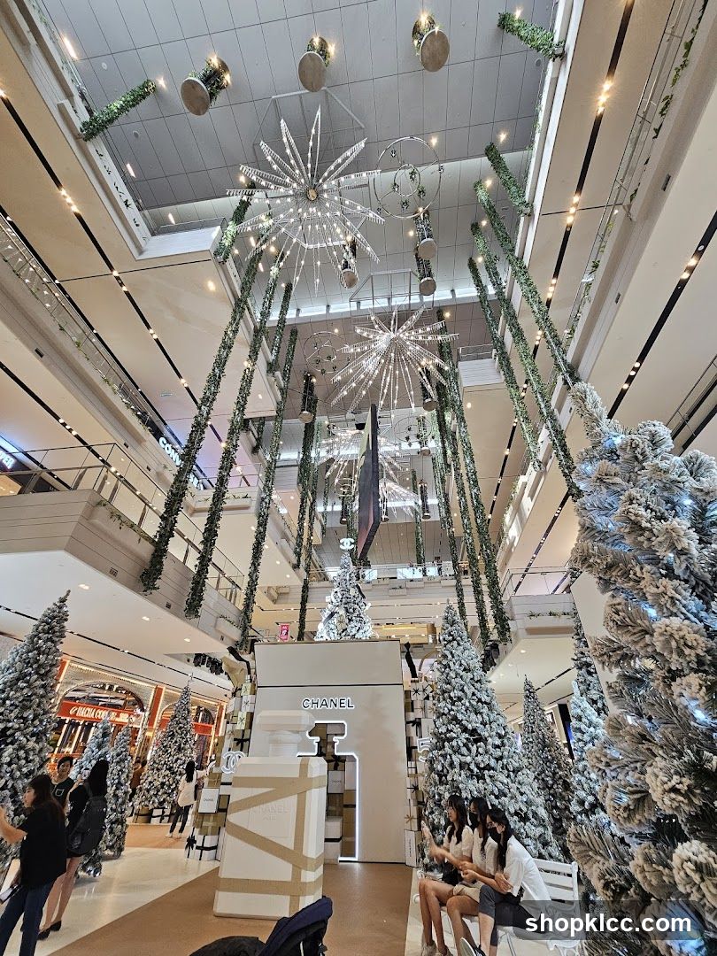 Chanel Christmas Display