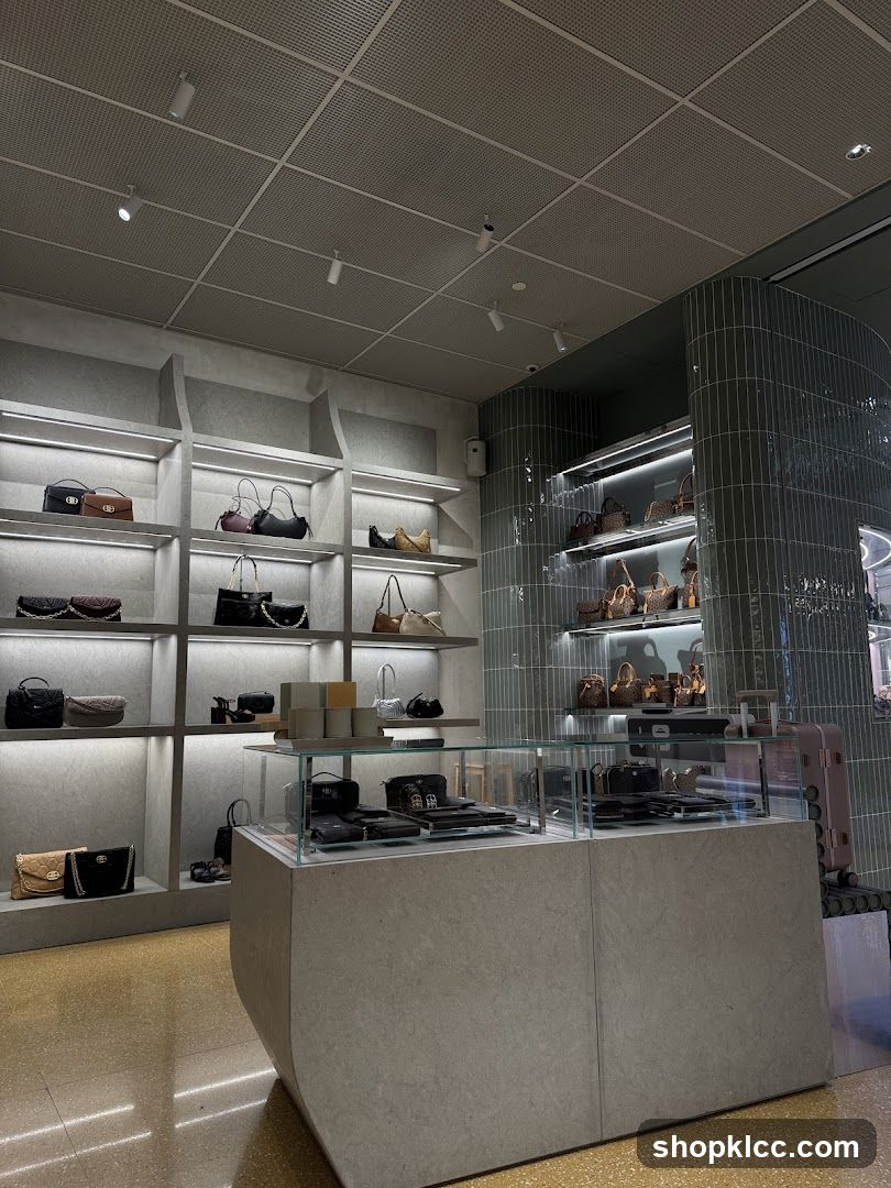 Luxury Handbag Display