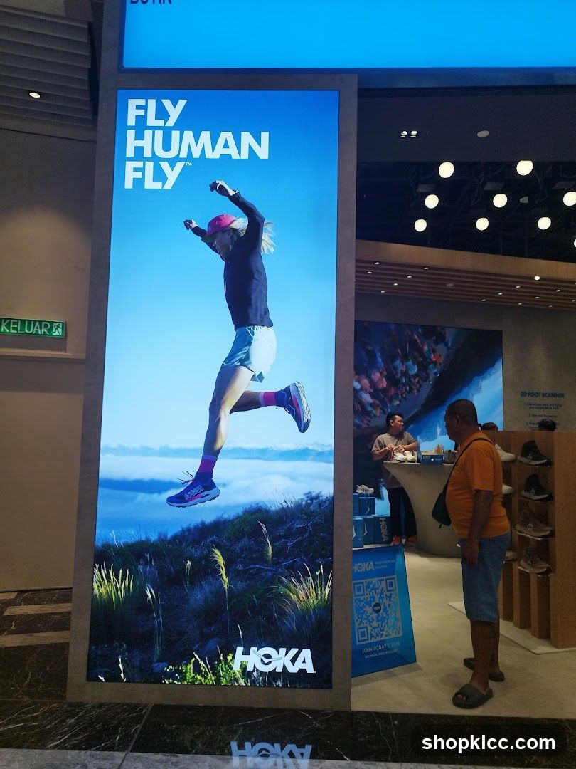 Hoka Store Display