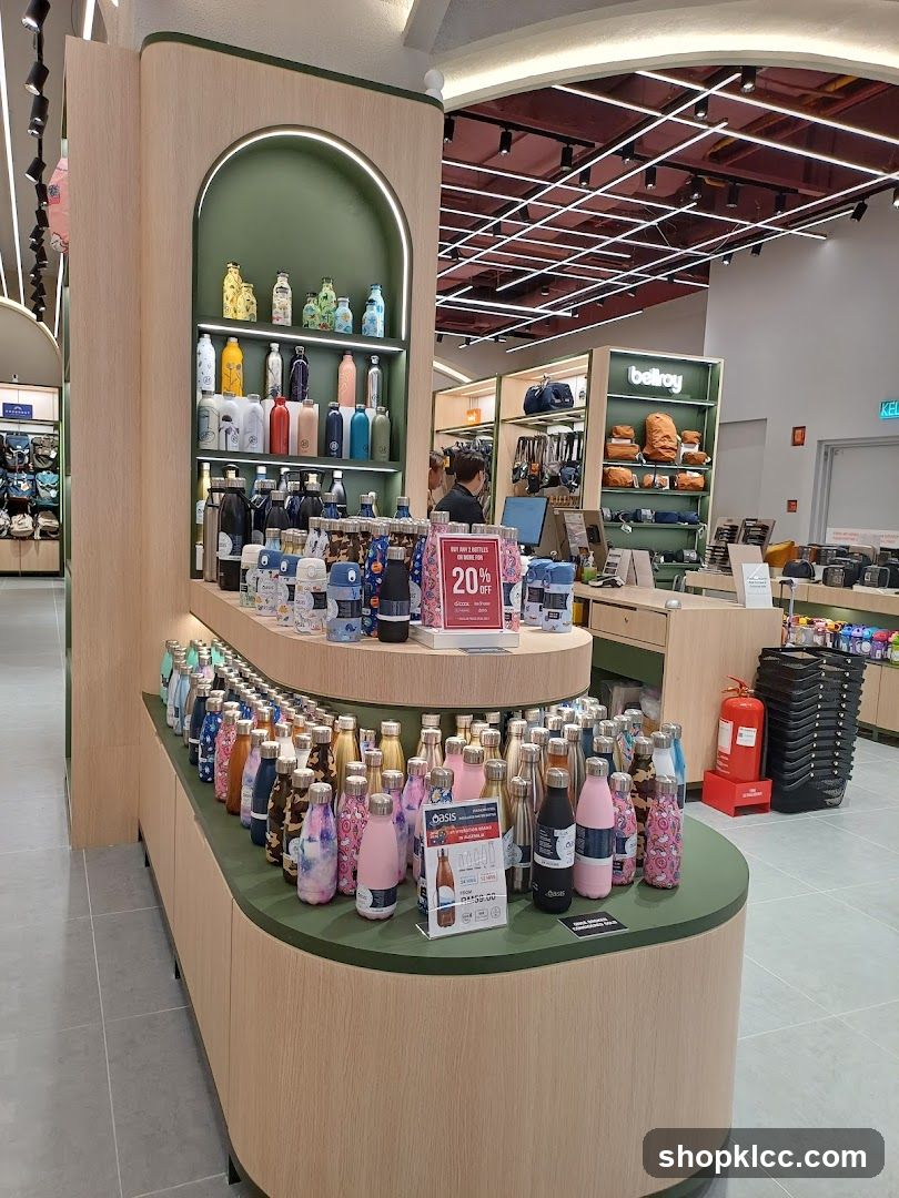 Water Bottle Display