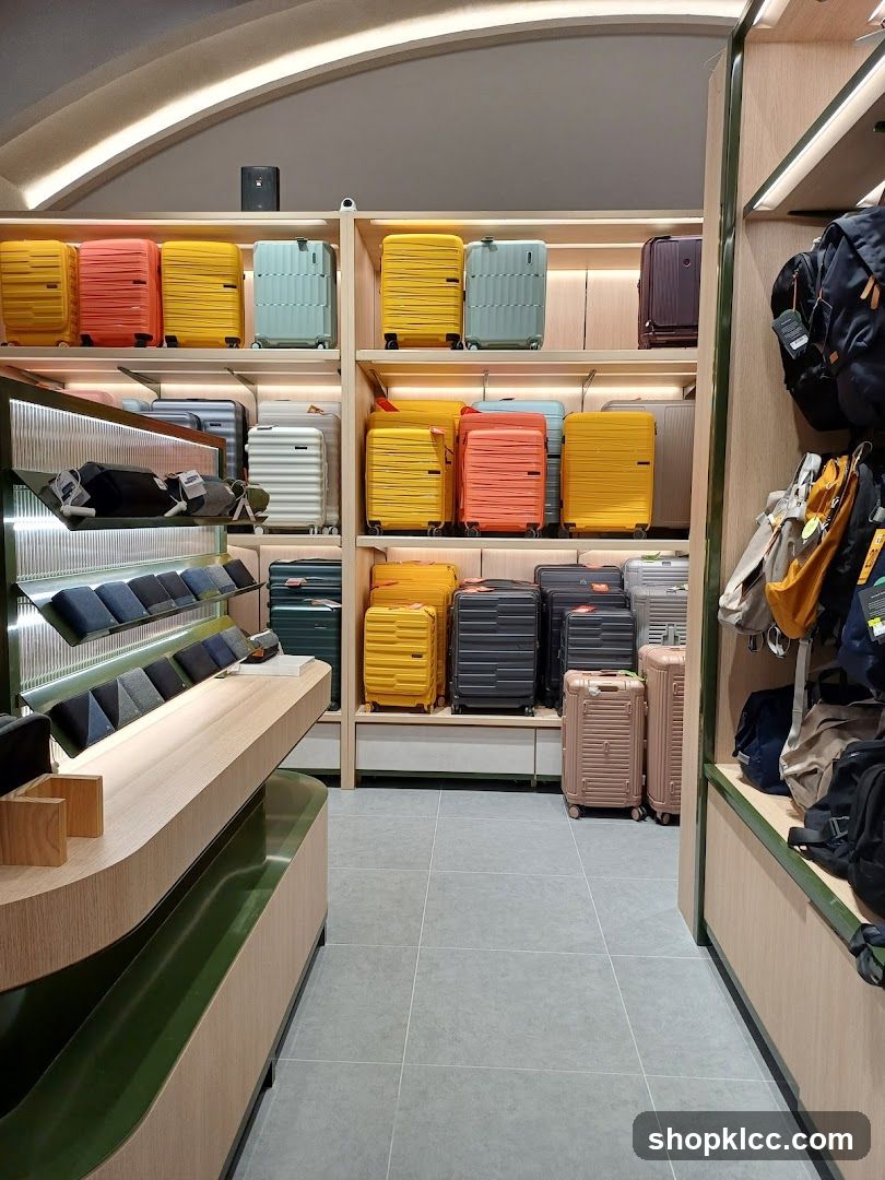 Luggage Store Display