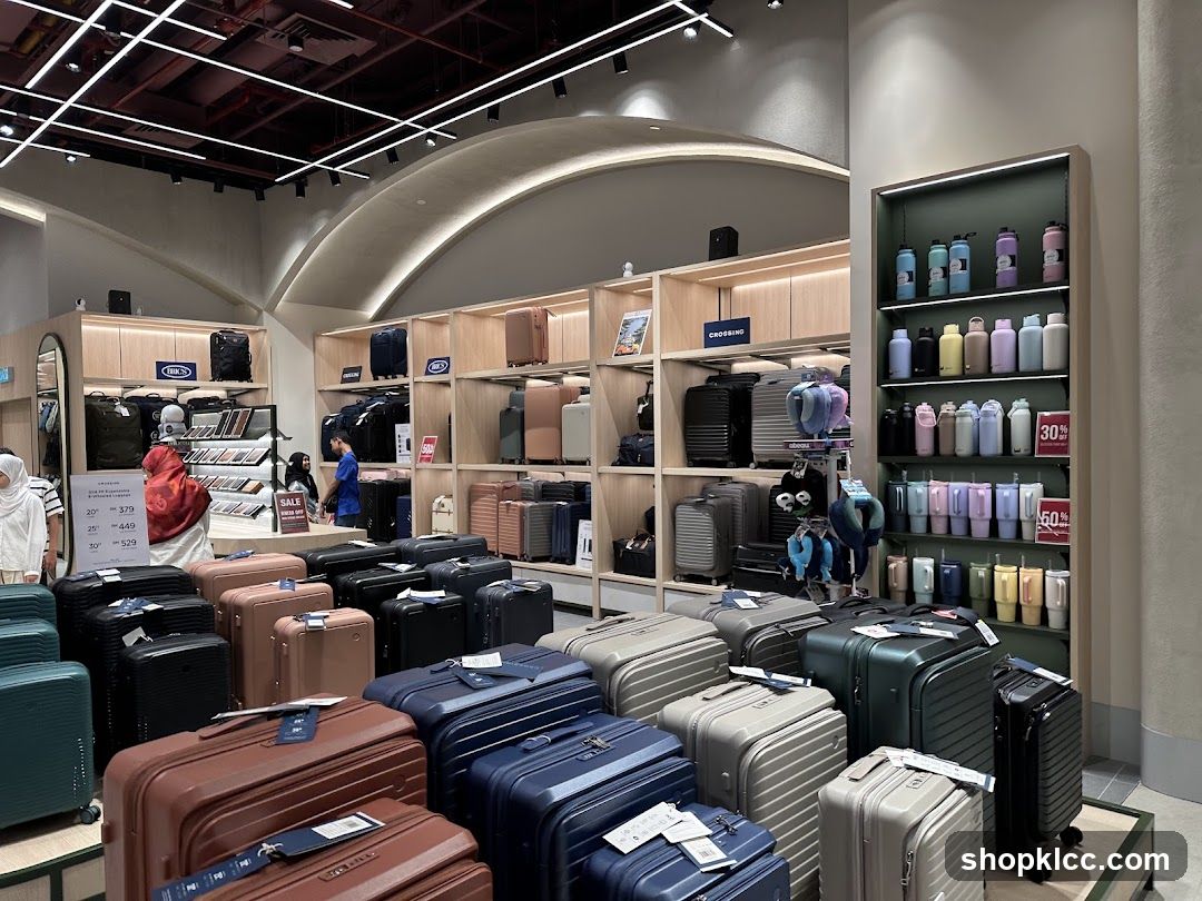 Luggage Store Display