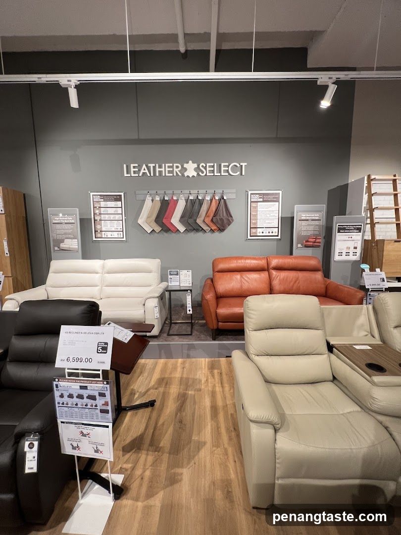 Leather Furniture Showroom