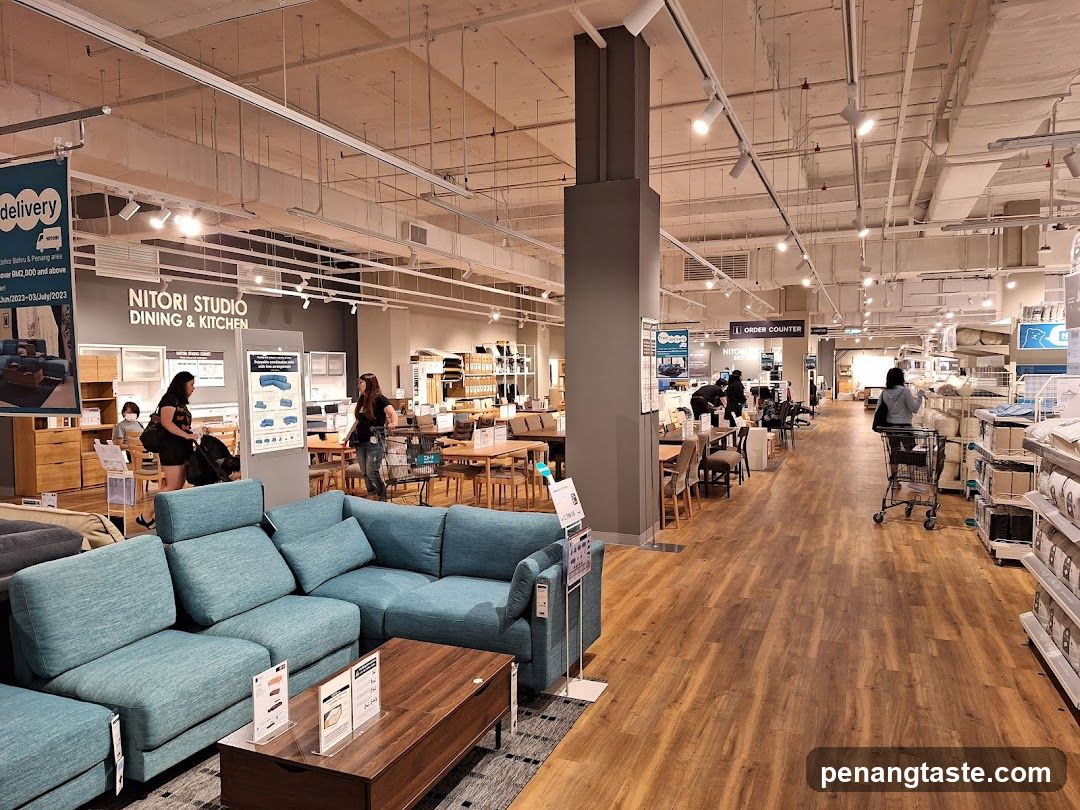 Nitori Studio Dining & Kitchen Store Interior