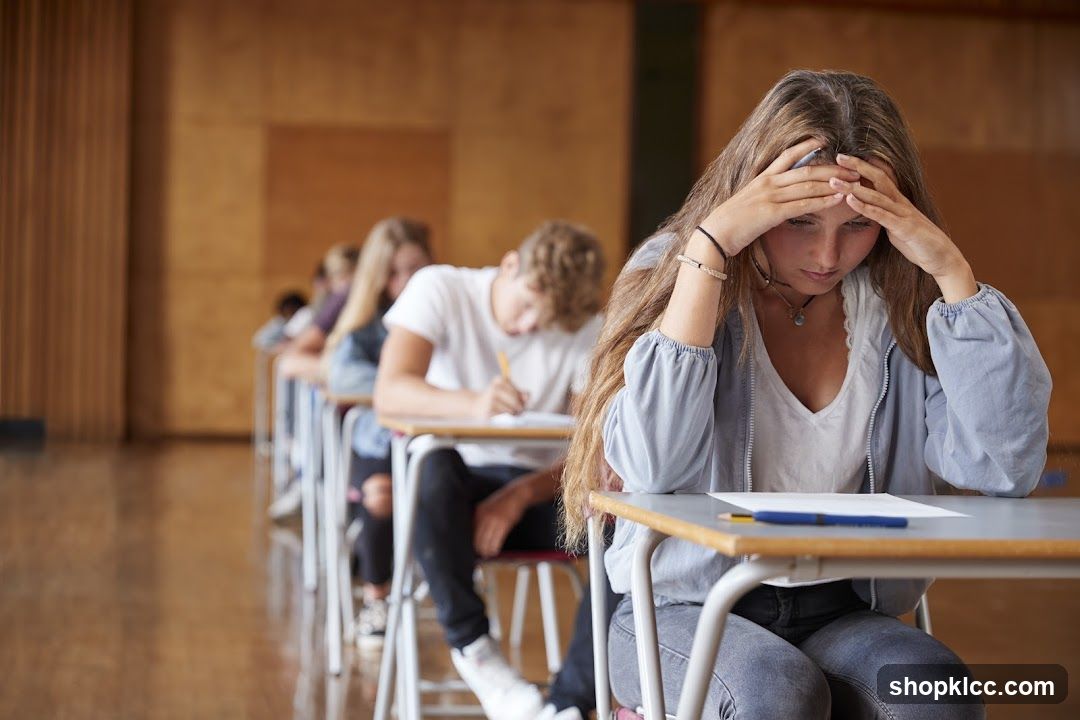 Student in Exam Hall