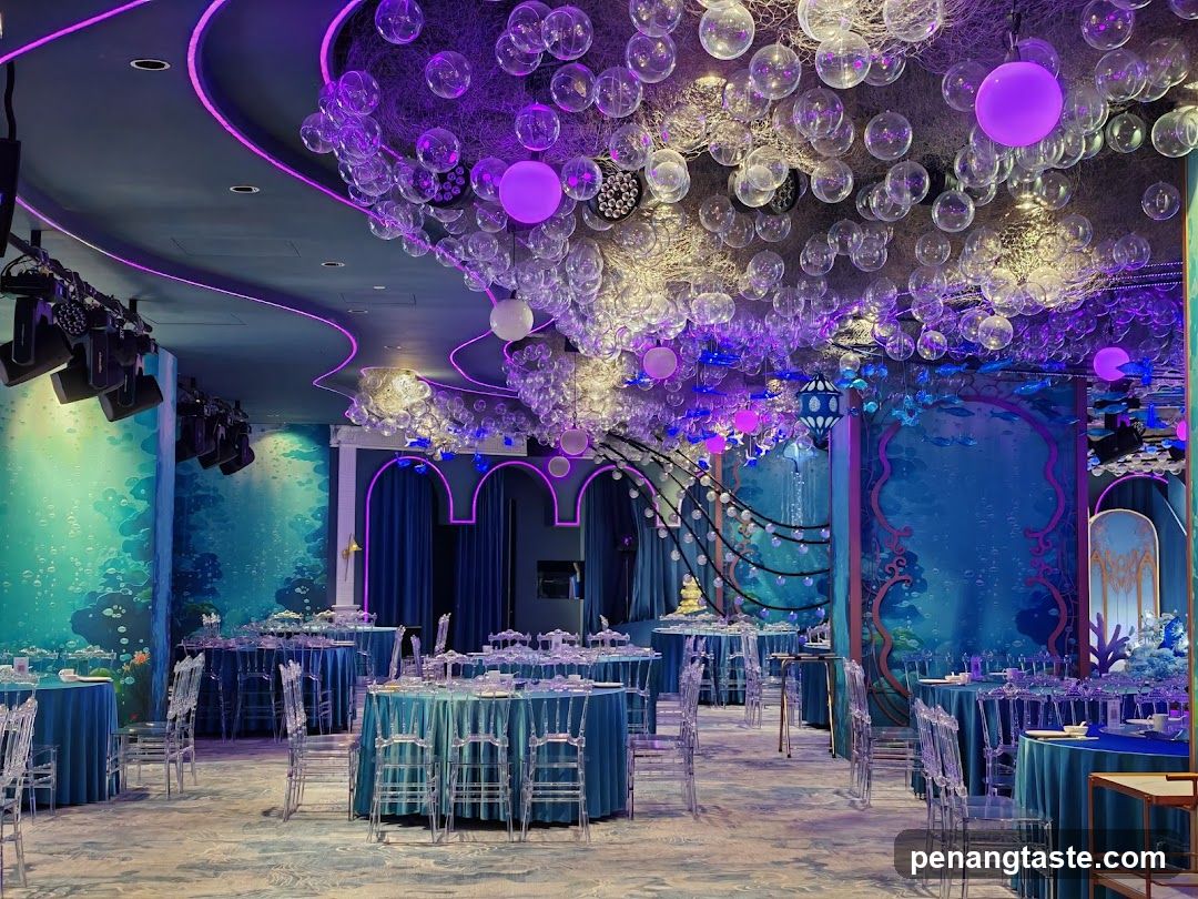 Underwater Themed Event Space