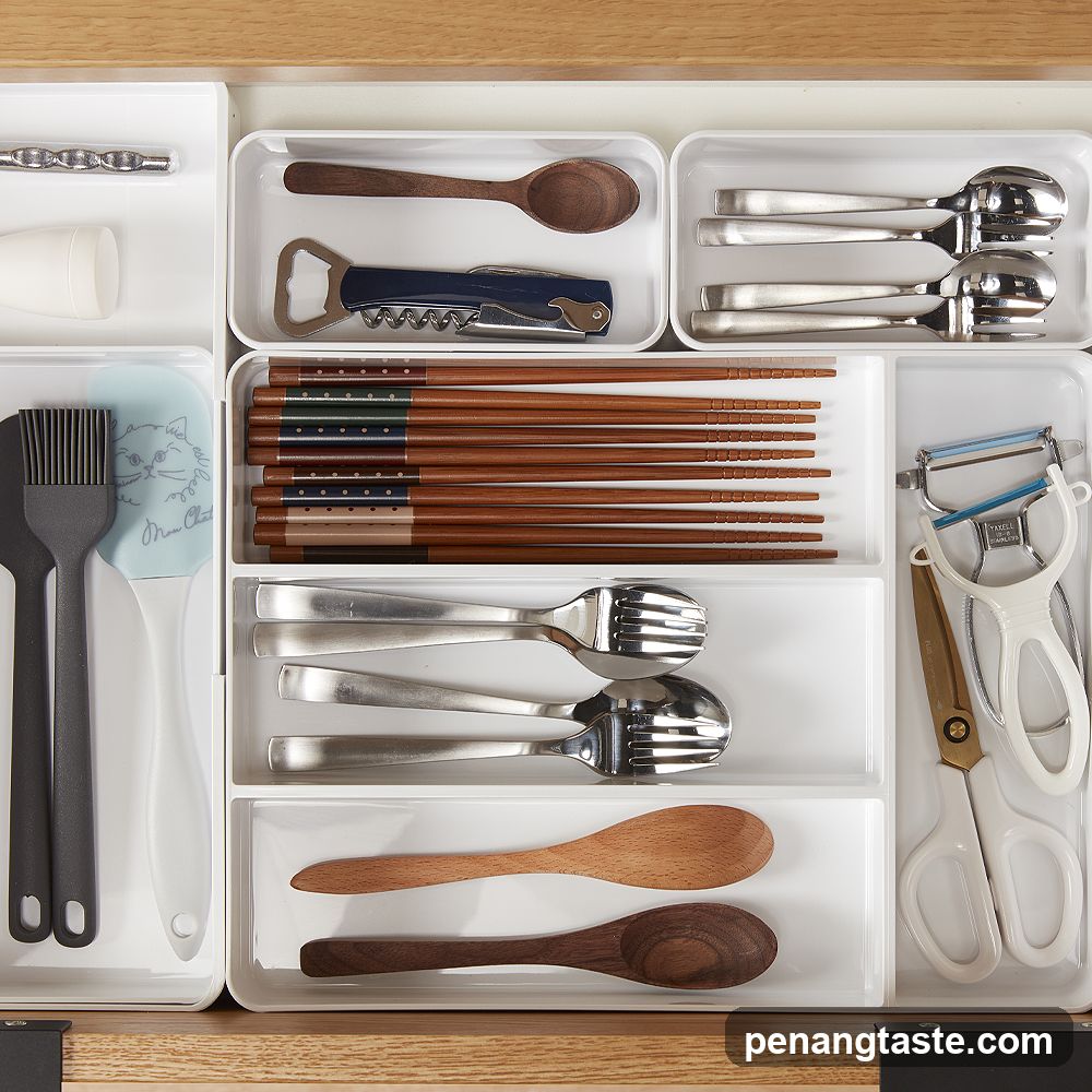 Kitchen Utensil Drawer Organization