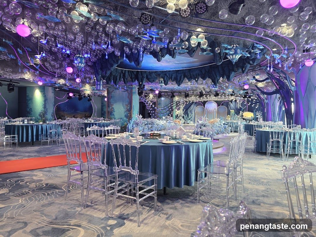 Underwater Themed Banquet Hall