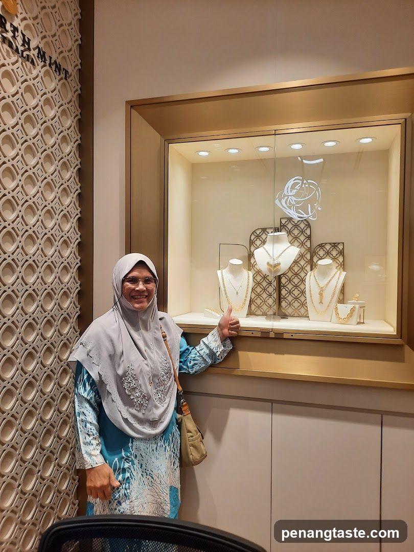 Woman in Jewelry Store