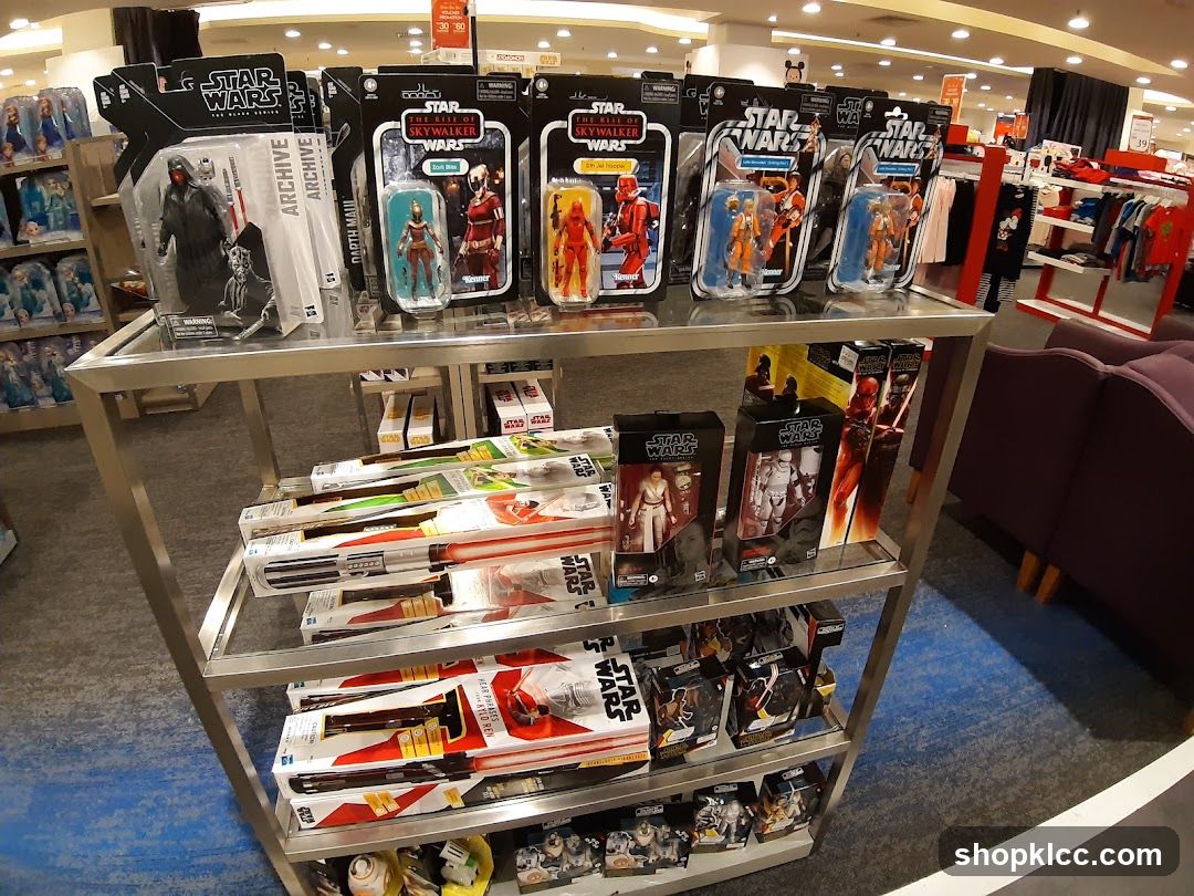 Star Wars Toys Display