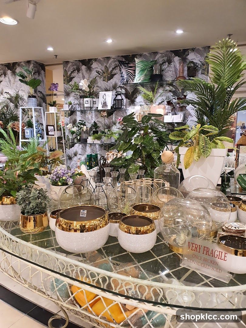 Decorative Home Goods Display