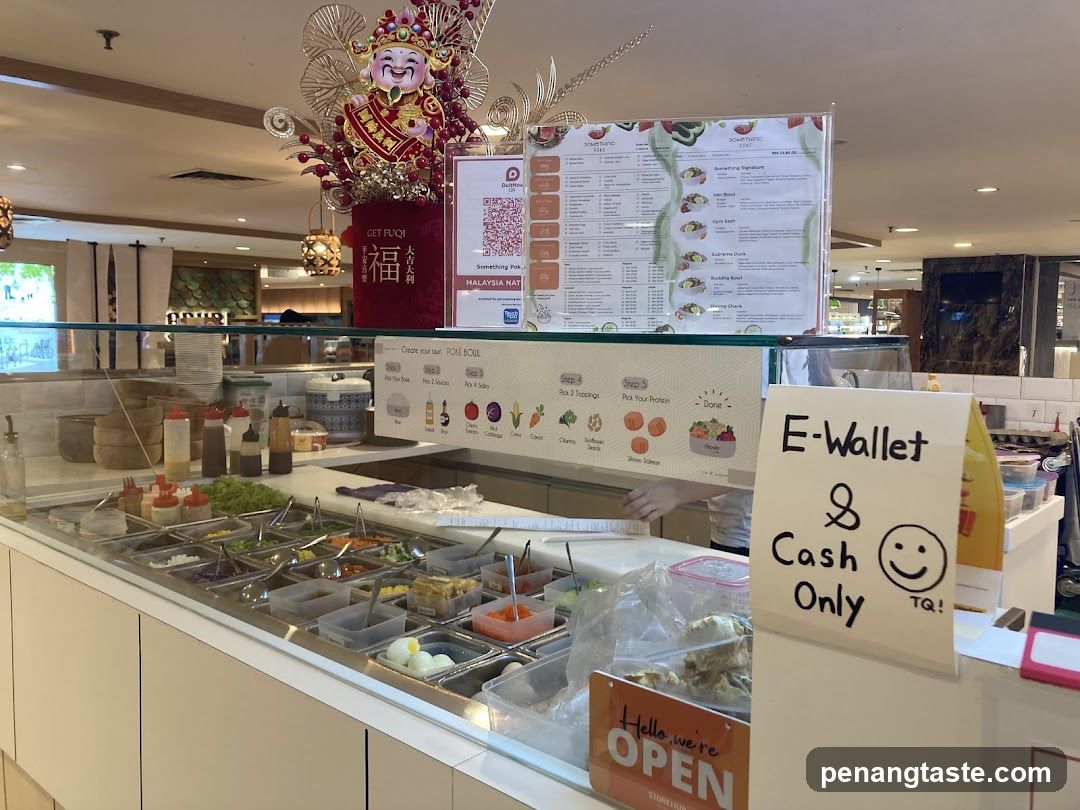 Poke Bowl Counter