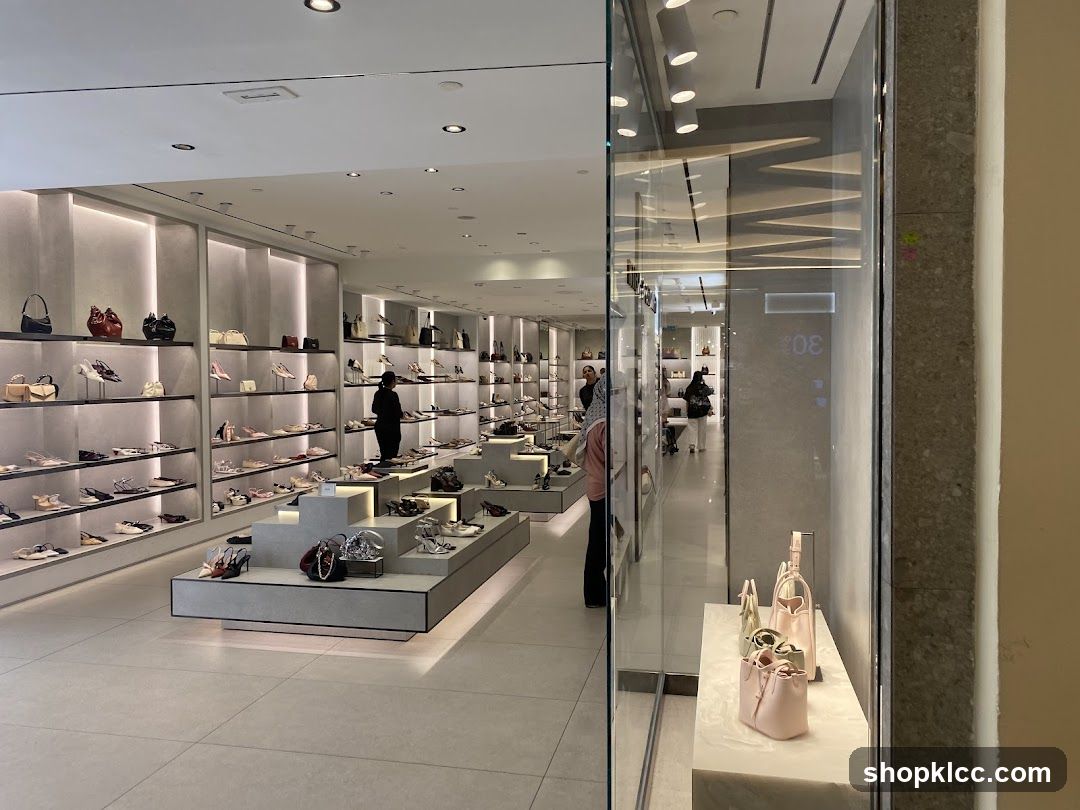 Shoe and Handbag Store Interior