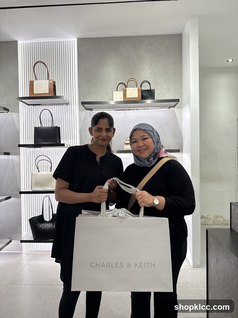Two Women with Shopping Bag