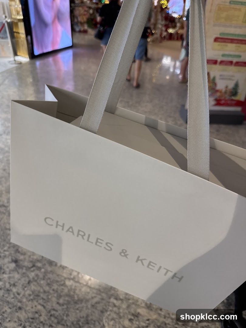 Charles & Keith Shopping Bag