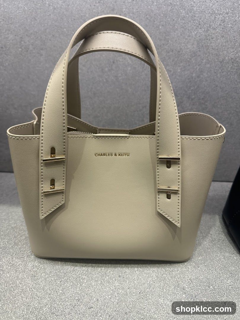 Beige Handbag