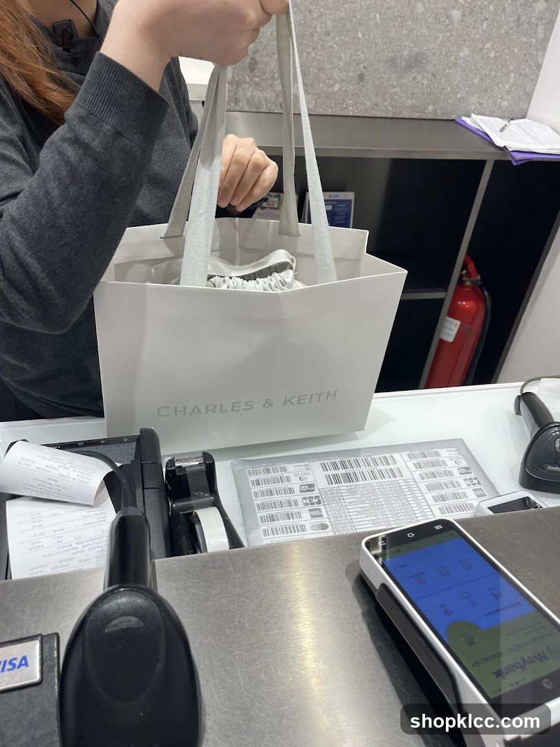 Shopping Bag with Brand Name
