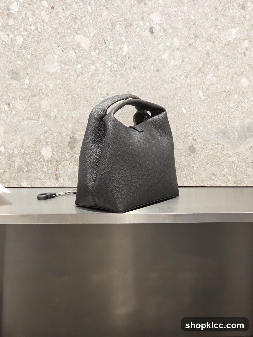 Black Leather Handbag