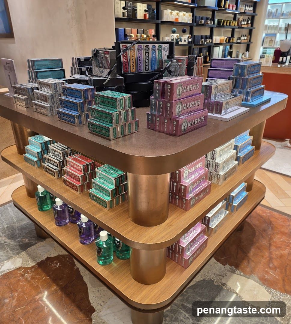 Marvis Toothpaste Display